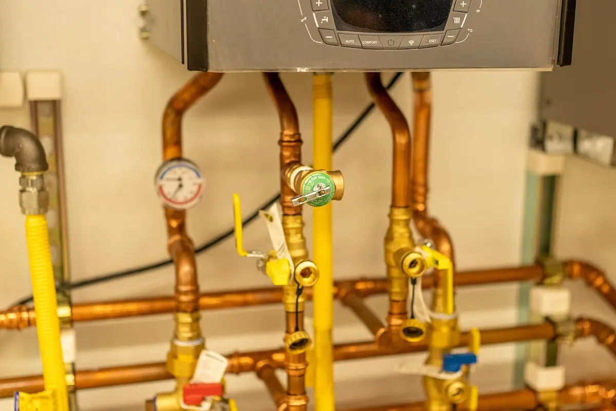 Licensed technician providing Slab Leak Repair for a homeowner in West Falls Church